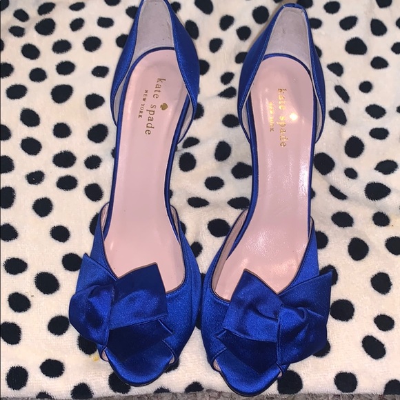 COPY - STILL AVAILABLEKate Spade satin D'Orsay pump great - Picture 7 of 8